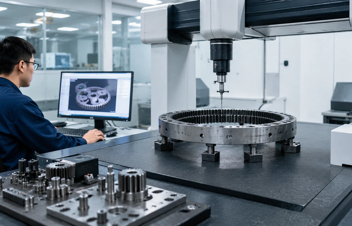 Gear inspection and metrology laboratory context