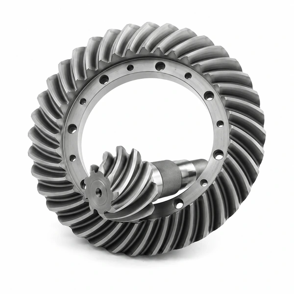 Helical internal ring gear for epicyclic mesh concepts
